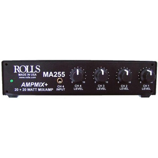 Main product image for Rolls MA255 40 Watt Stereo Class D Mini Mixer Ampli 245-1058
